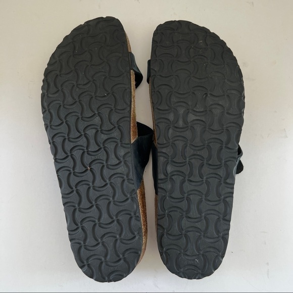 Naot Tahoe Black Leather Sandal - Picture 3 of 12